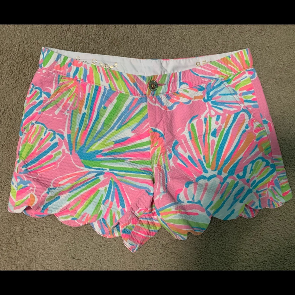 Lilly Pulitzer Buttercup Shorts Size 8